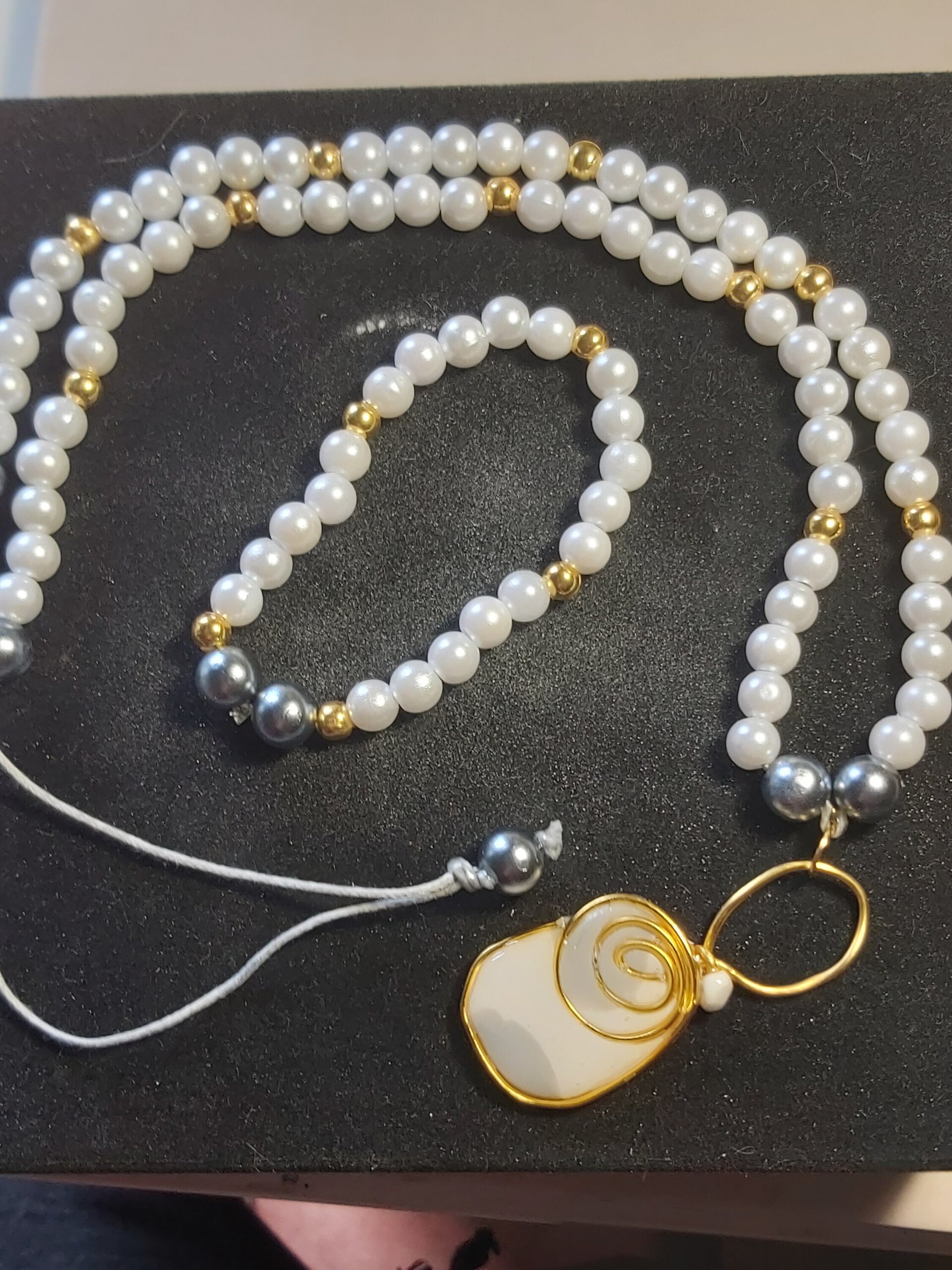 COLLAR Y PULSERA PERLA - 3