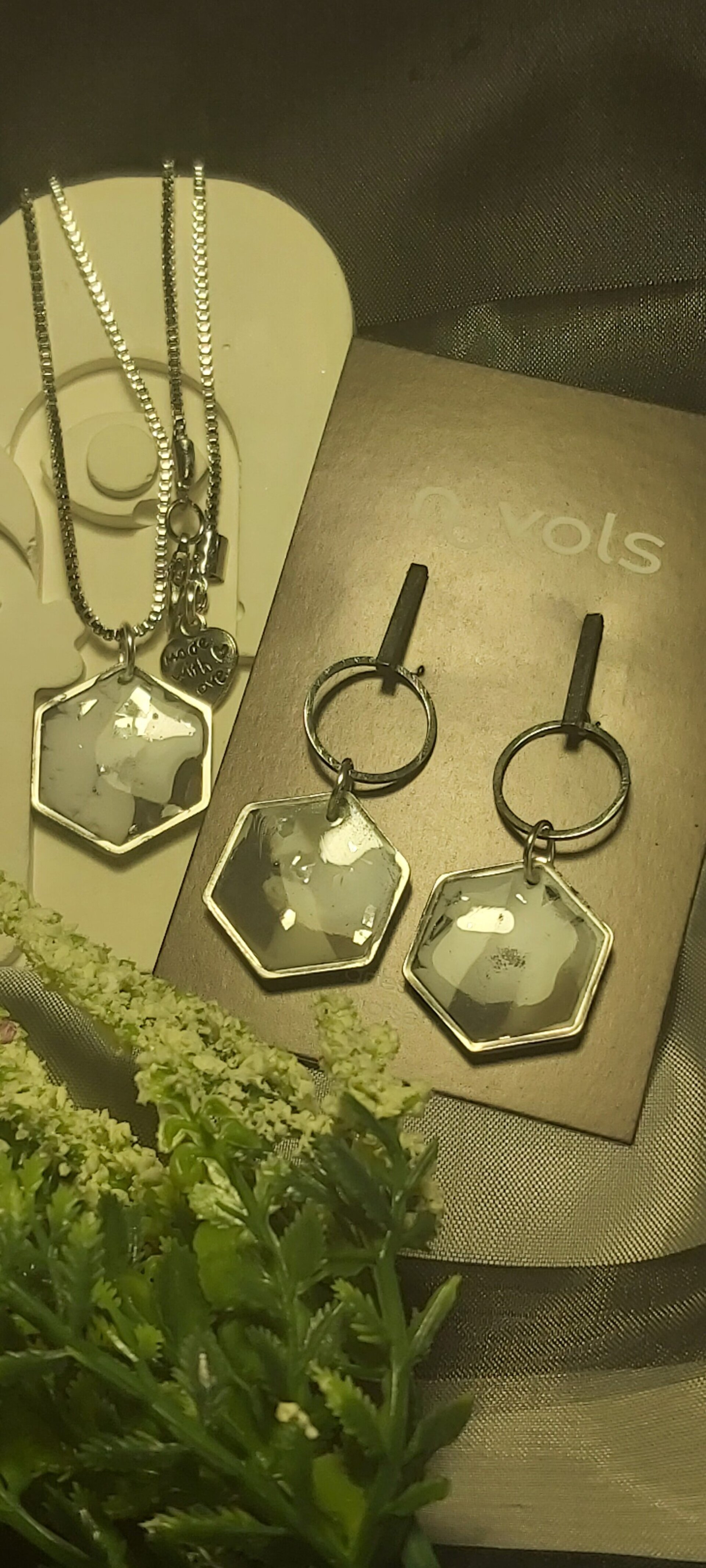 BLAMAR. CONJUNTO DE PENDIENTES Y COLGANTE - 4