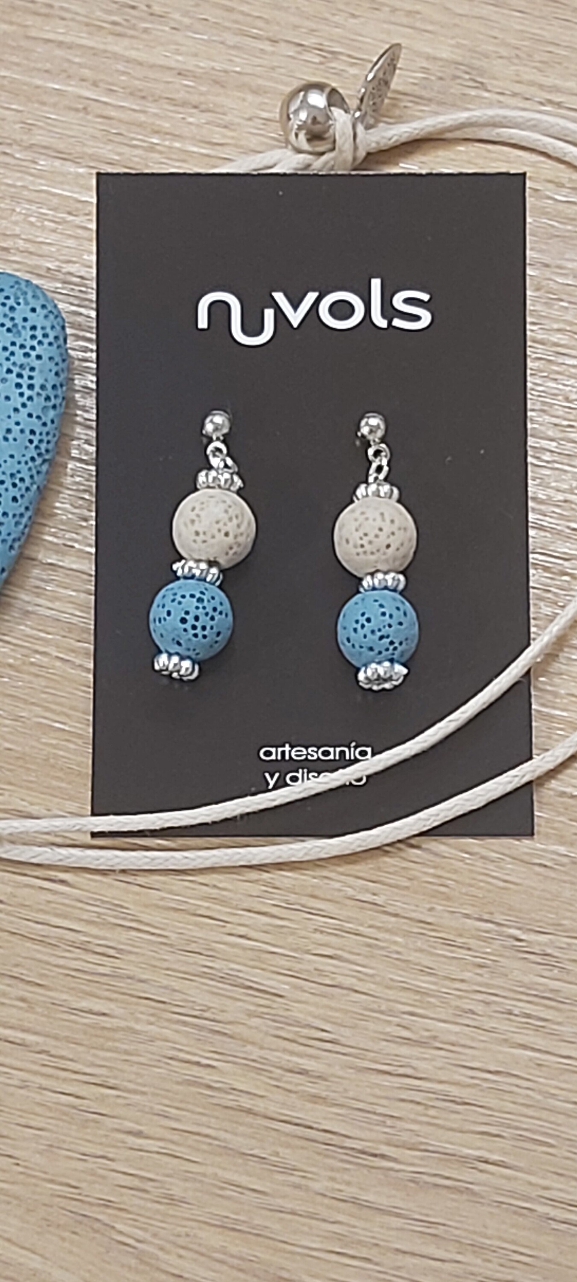 PIETRA. CONJUNTO DE PENDIENTES Y COLGANTE - 2