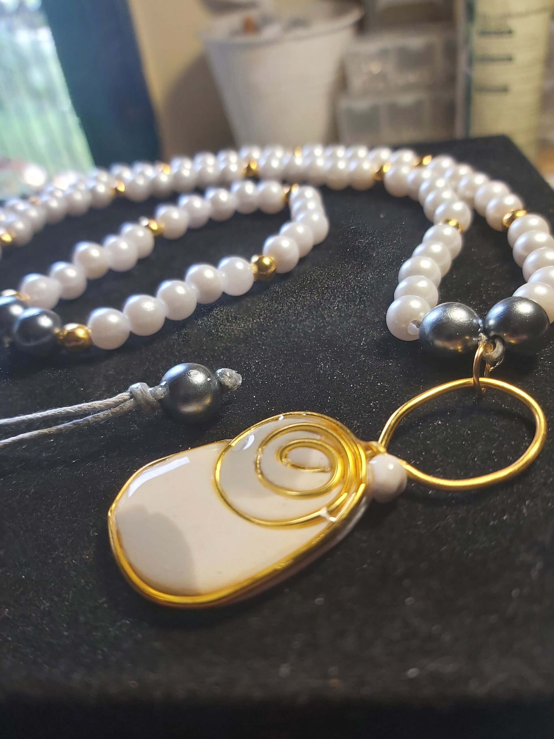 COLLAR Y PULSERA PERLA - 4
